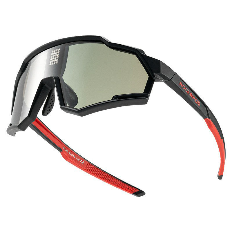 ROCKBROS SP280 Smart Chip Photochromic Polarized Eyeglasses Outdoor Cycling Hiking Glasses ROCKBROS SP280 Smart Chip Photochromic Polarized Eyeglasses Outdoor Cycling Hiking Glasses